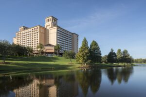 hotel by the lakeside